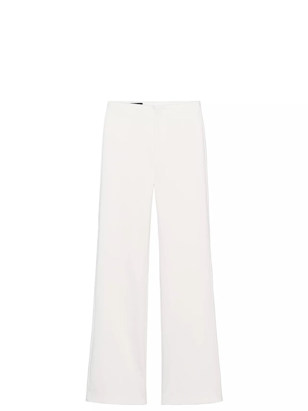 Zara Cream Wide-Leg Trousers